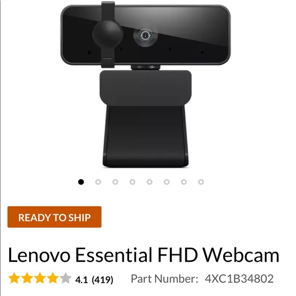 Lenovo Webcam - Picture 1 of 5
